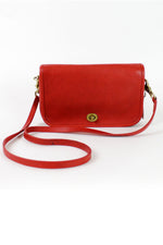 Coach red crossbody